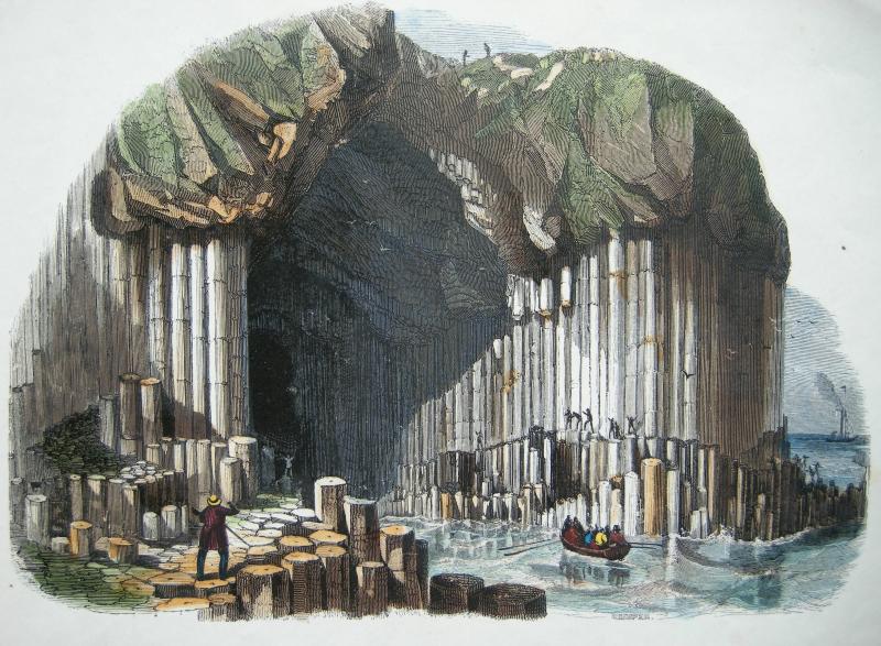 Fingal’s Cave, Staffa. C1850.