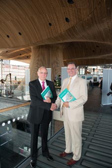 Professor Mike Cowling of The Crown Estate and Professor Robin McInnes